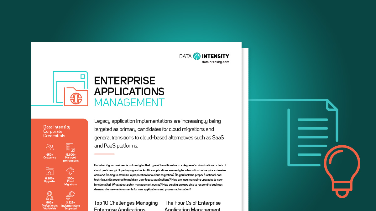 Enterprise Applications Management